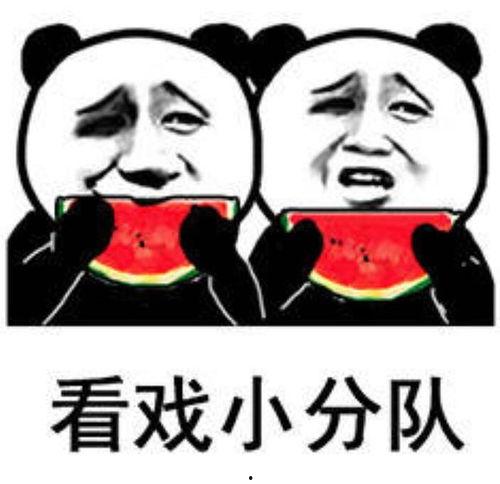 惊险吃瓜表情包,表情包里的欢乐瞬间